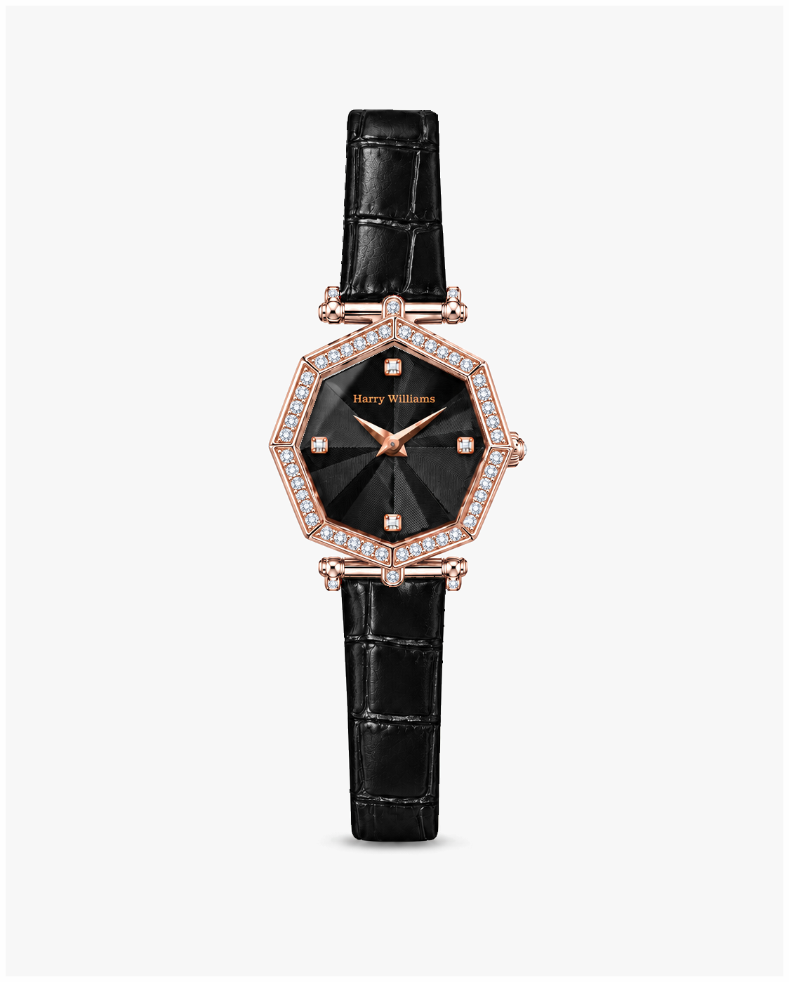 Six side Diamond Rim Leather