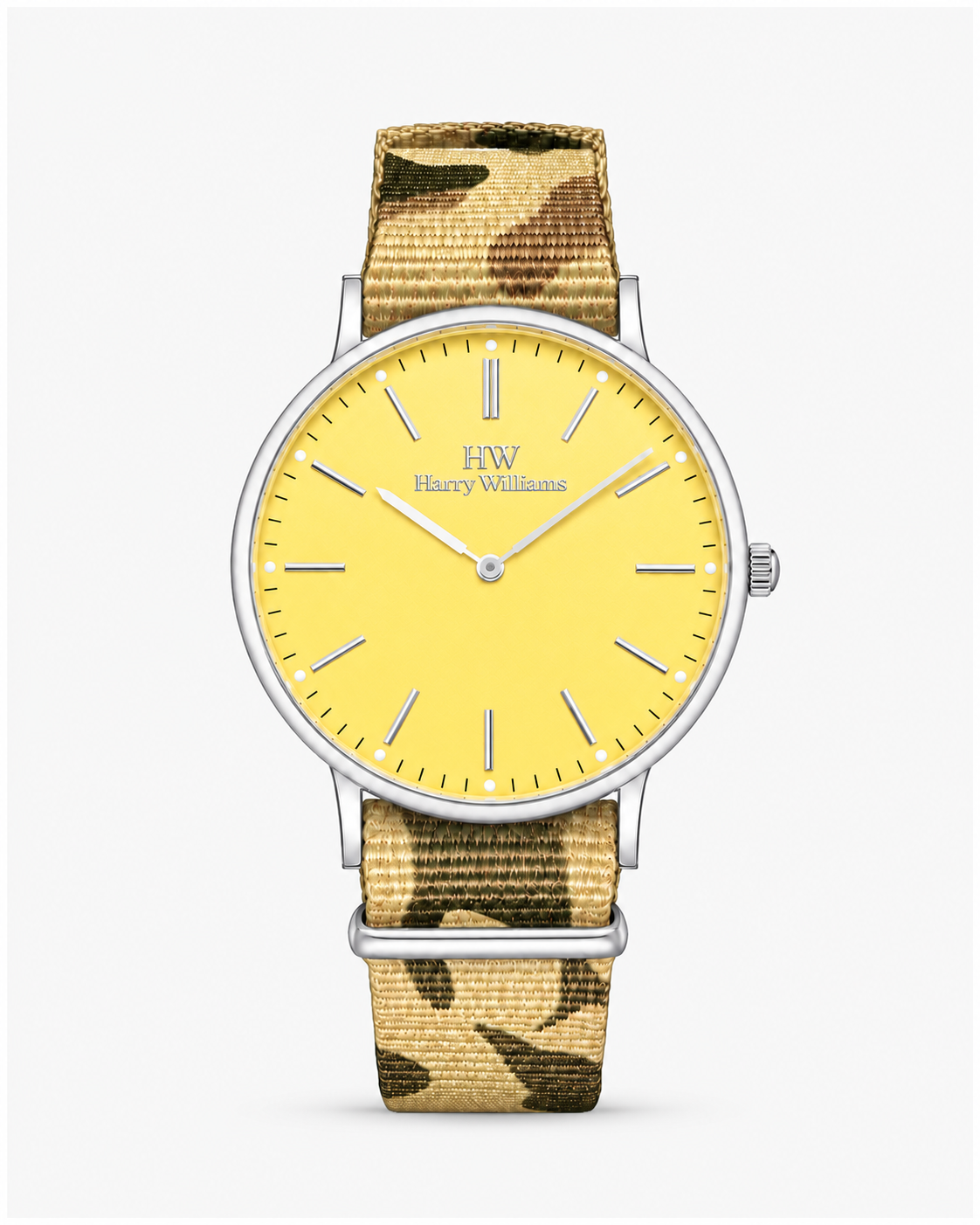 Men Minimalist Fabric Watch
