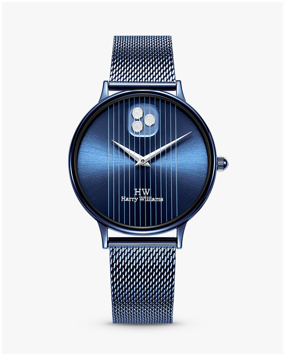 Men Linear Mesh Dial