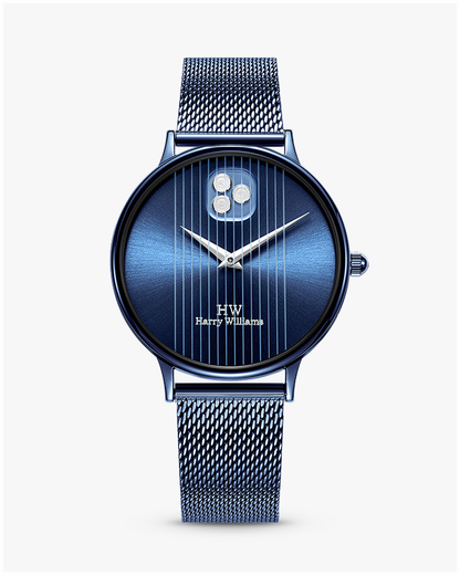 Men Linear Mesh Dial