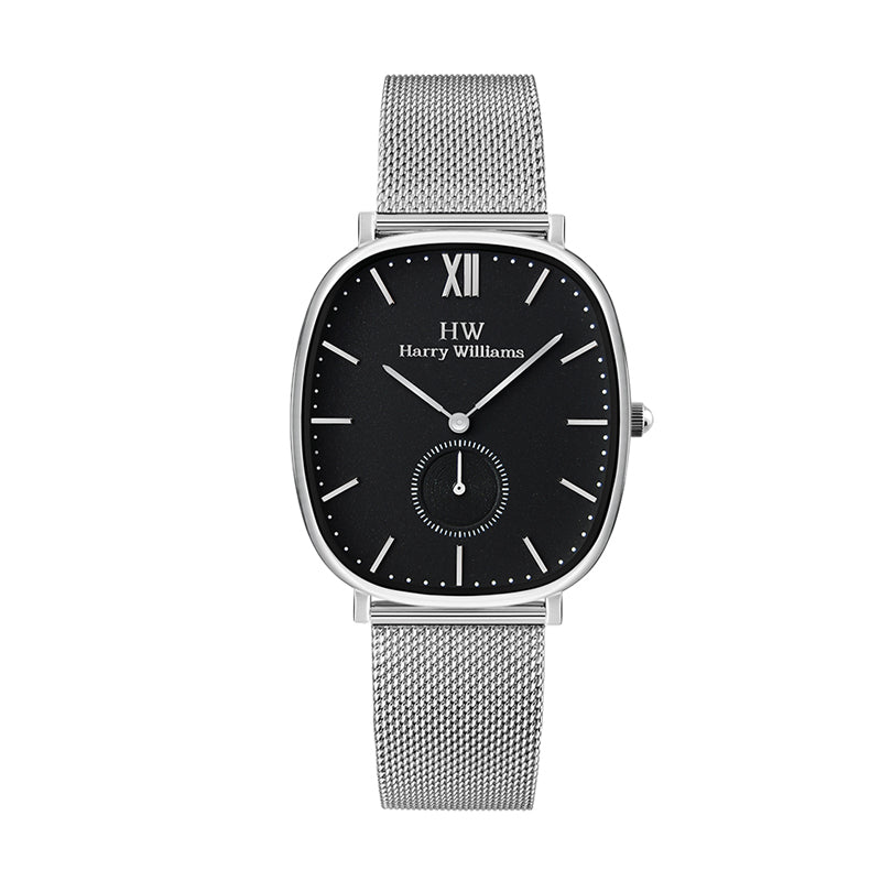 Harry Williams Individual Small Seconds Men's Mesh Strap Quartz Watch