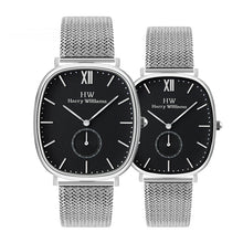 Downing Street Matching Quartz Watch Set – Dual Sizes, Mesh Bracelets & Small Seconds