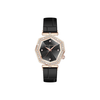 Six side Diamond Rim Leather