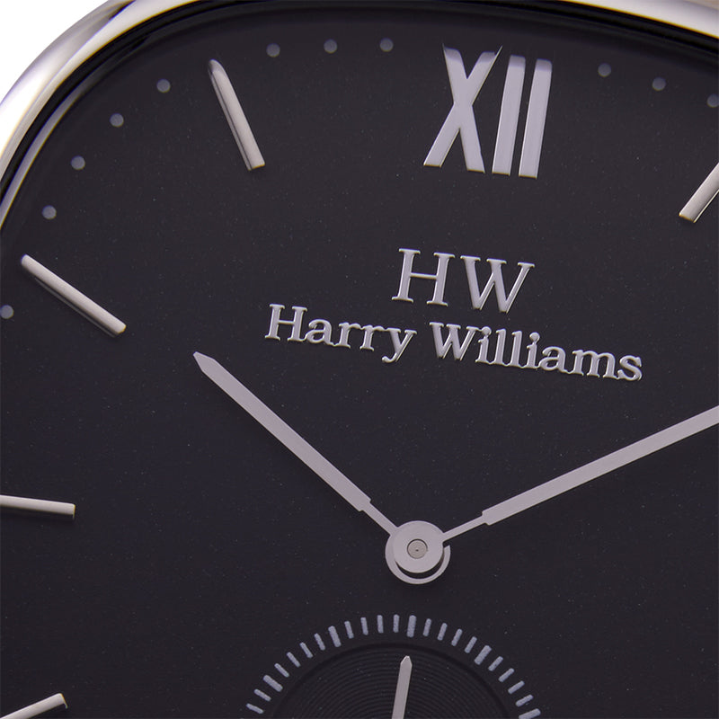 Harry Williams Individual Small Seconds Men's Mesh Strap Quartz Watch