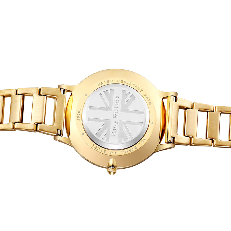 Harry Williams Italian Rhinestone Simple Women's Watch