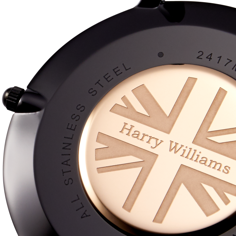 Harry Williams Ultra Thin Couple Casual Quartz Watch