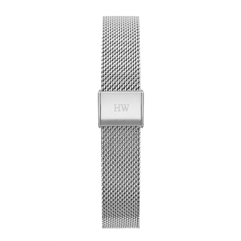 Harry williams FREEDOM OF MOVEMENT Mirrored Concentric Flowing Swarovski Diamond Elements Dial Steel Strap