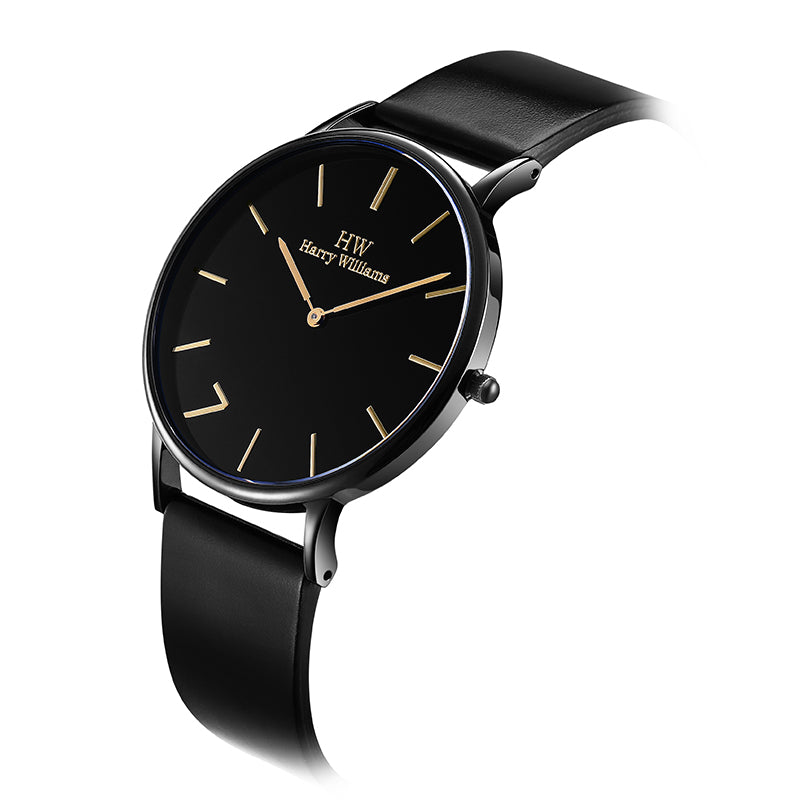 Harry Williams Ultra Thin Couple Casual Quartz Watch