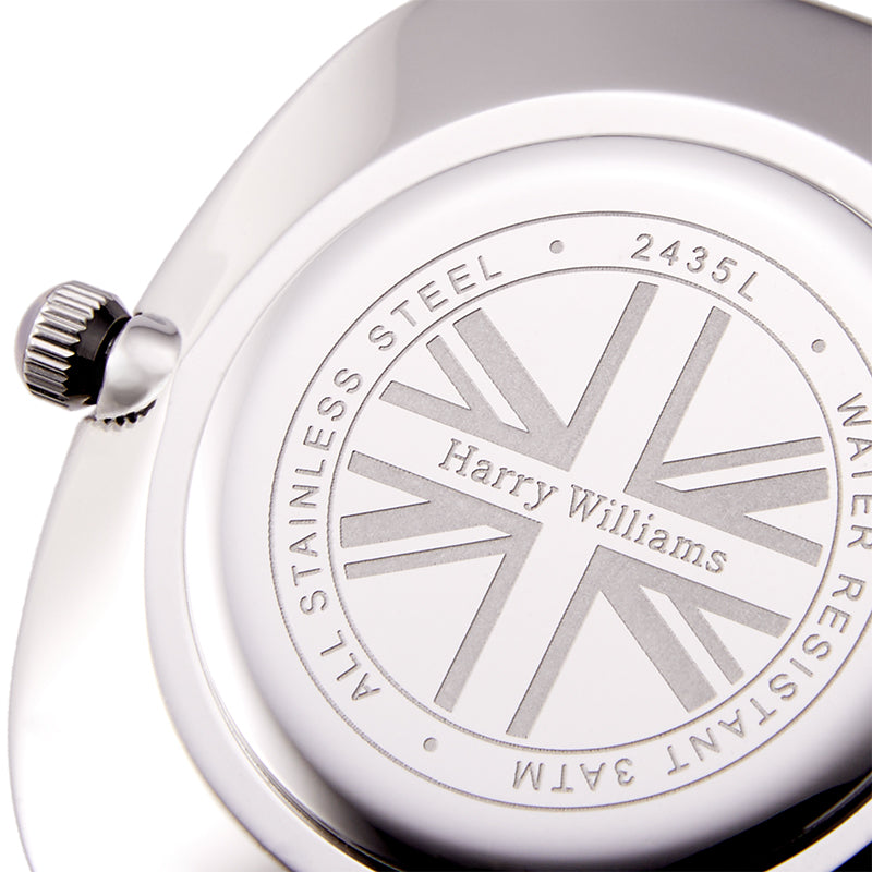 Harry Williams Individual Small Seconds Mesh Strap Quartz Watch