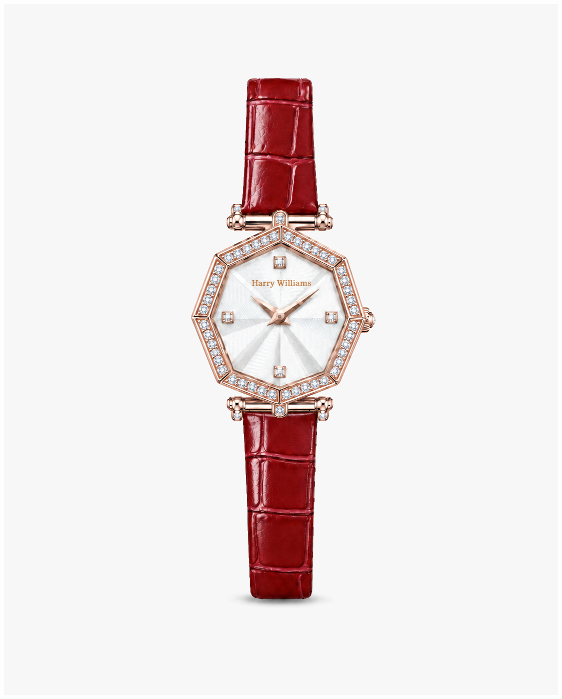 Six side Diamond Rim Leather