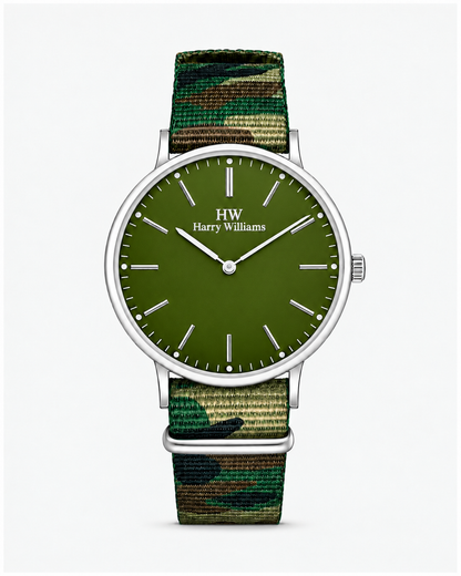 Men Minimalist Fabric Watch
