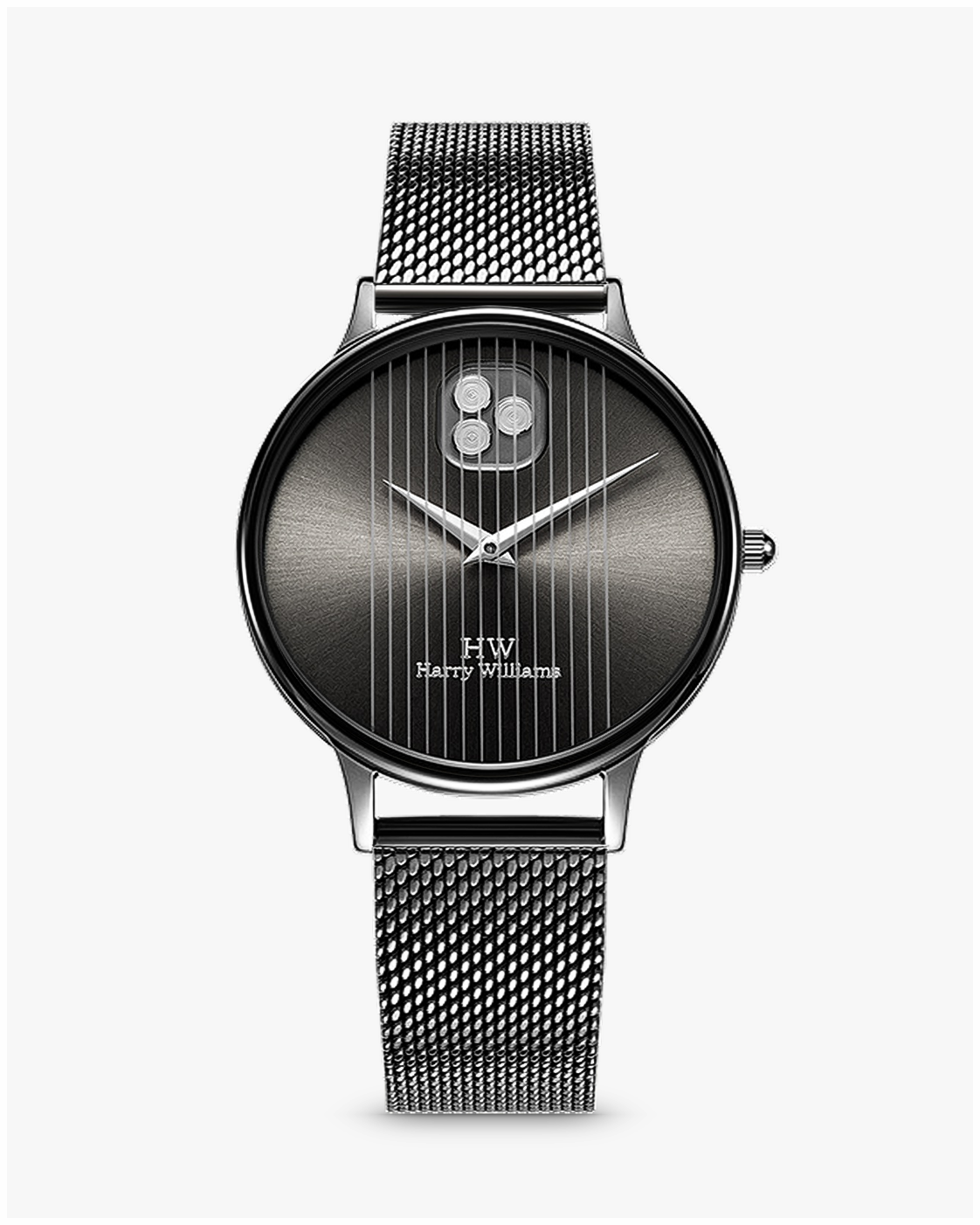 Men Linear Mesh Dial