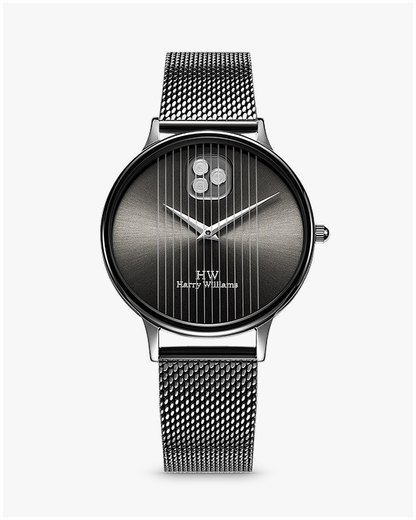 Men Linear Mesh Dial