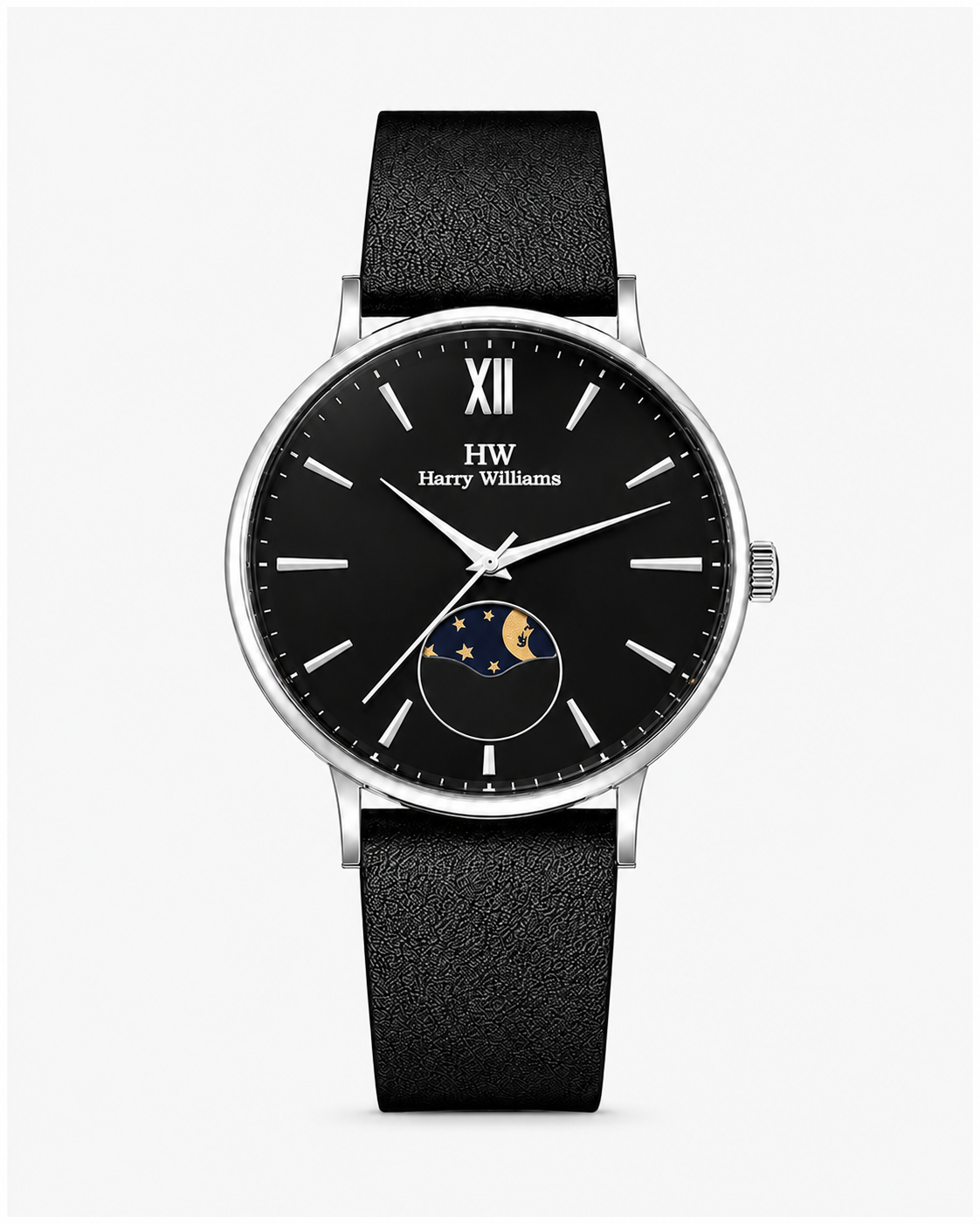 Men Moon Phase Leather