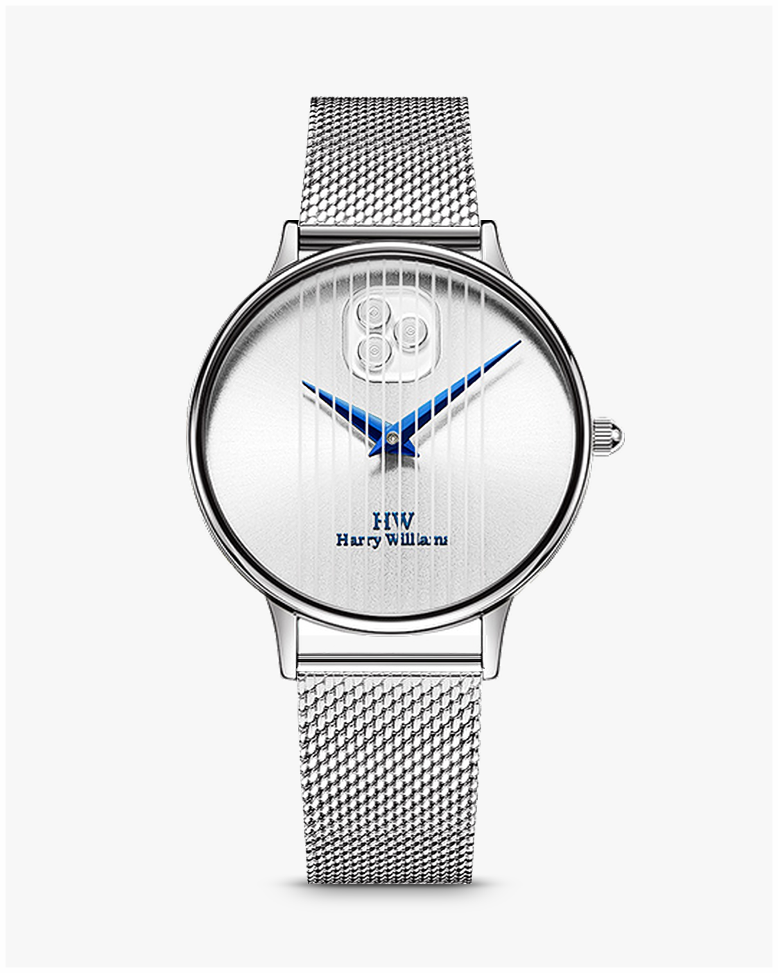 Men Linear Mesh Dial