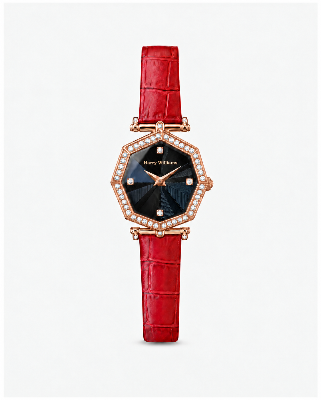 Six side Diamond Rim Leather