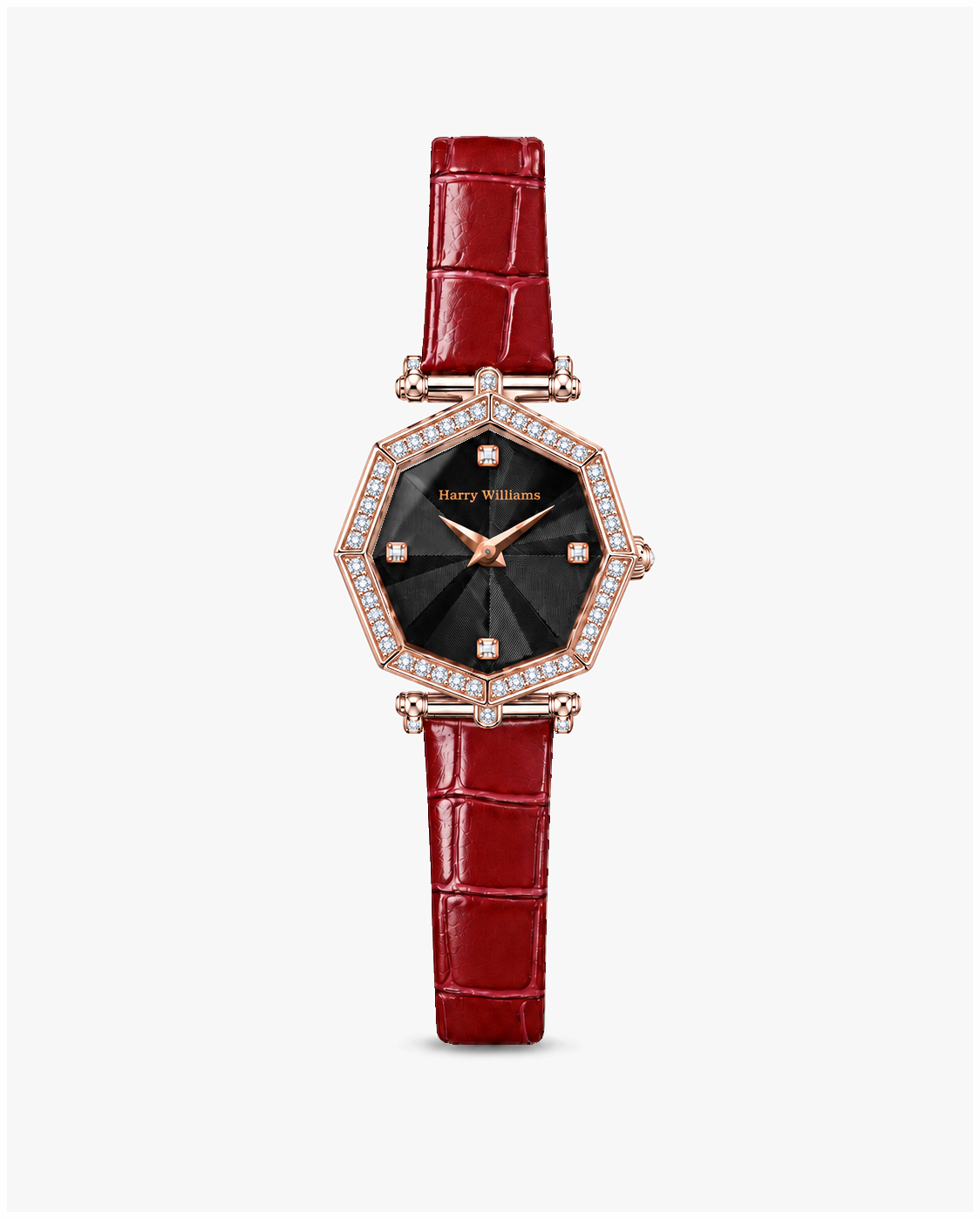 Six side Diamond Rim Leather