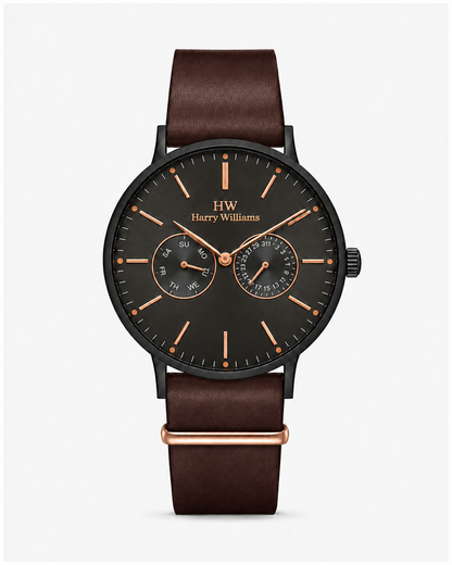 Classic Dual Subdial Leather