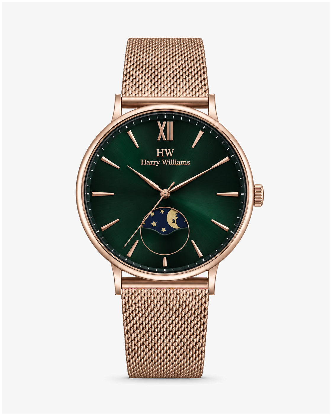 Men Moon Phase Mesh