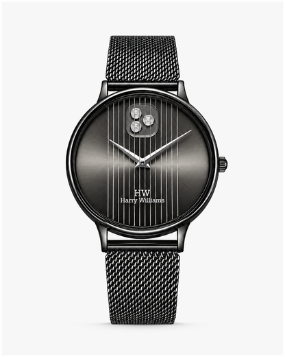 Men Linear Mesh Dial