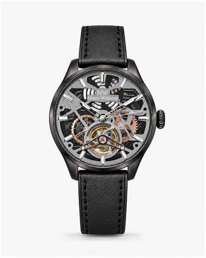 Skeleton Mechanical Leather