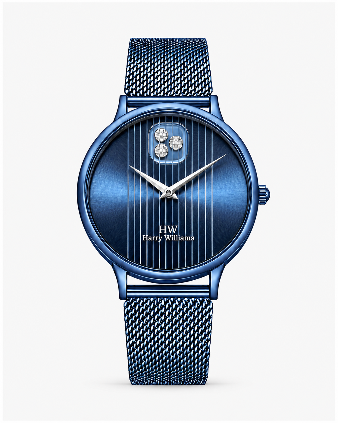 Men Linear Mesh Dial