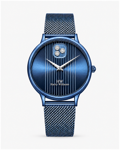 Men Linear Mesh Dial