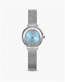 Curved Rhinestone Bezel Mesh